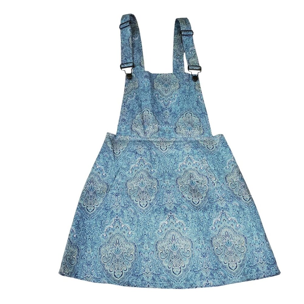 LF Angel Biba womens Romper‎ dress blue color size 6 adjustable 100 % cotton new
